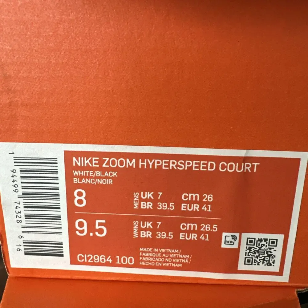 Nike zoom hyperspeed